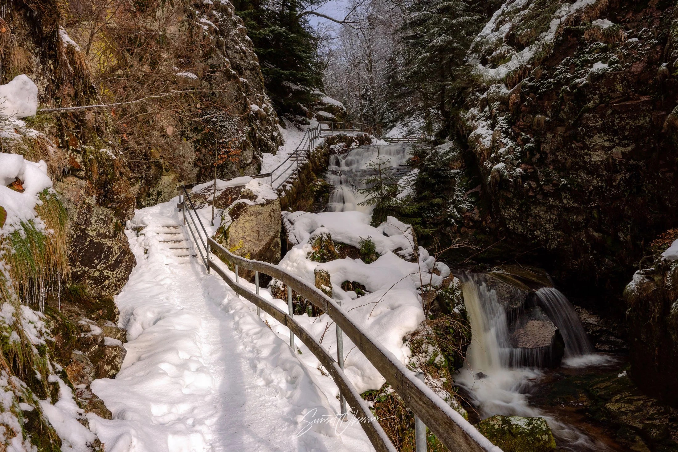 Heading down the All Saints gorge yields a lot of lovely views