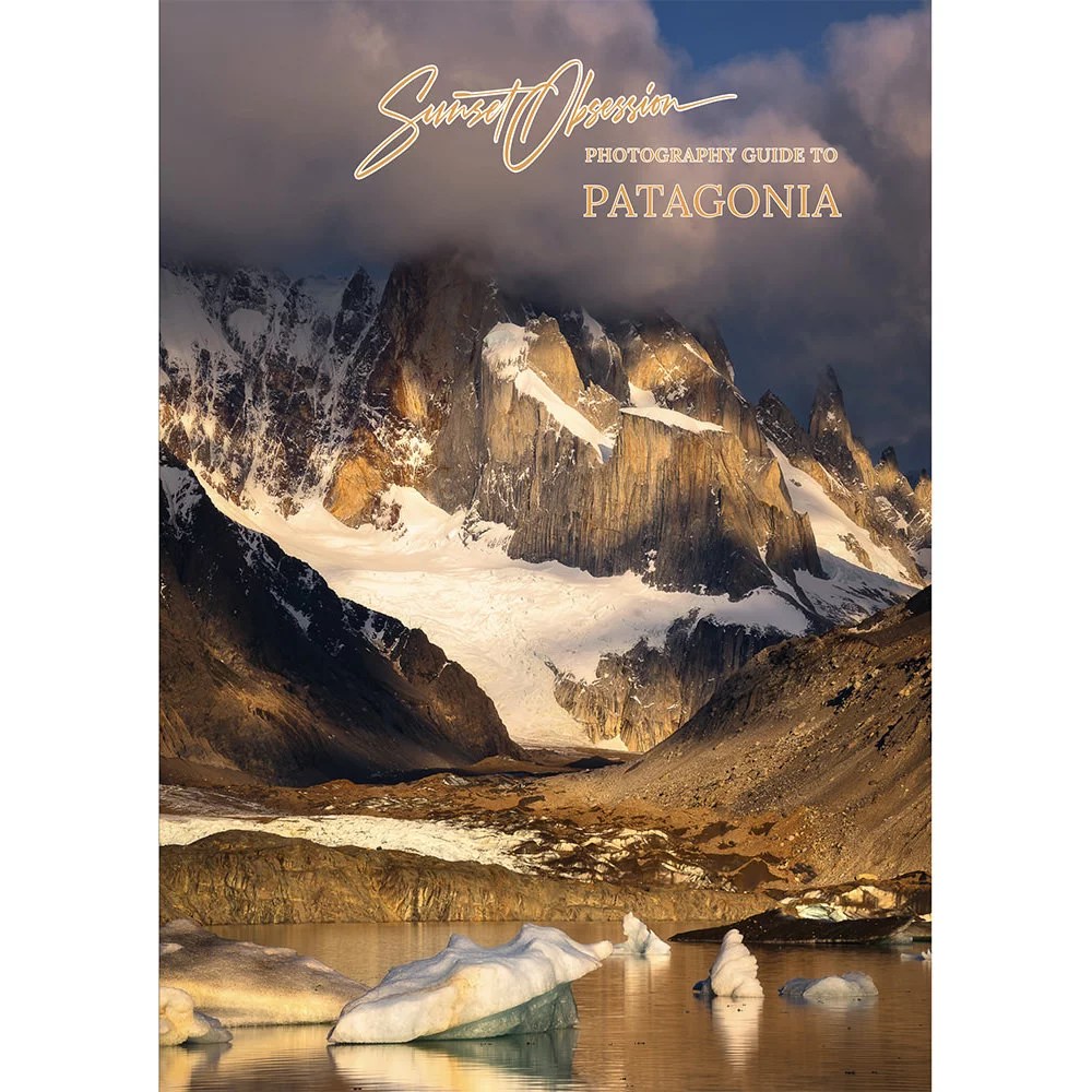 Sunset Obsession Photography Guide to Patagonia book cover