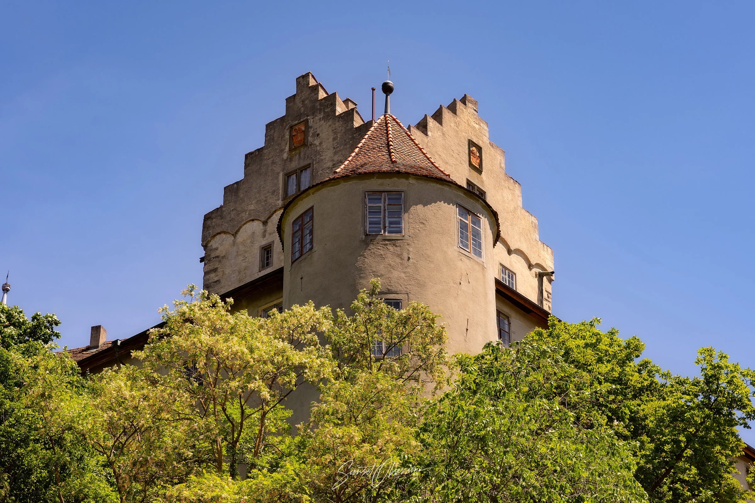 Meersburg Castle on Lake Constance, Germany