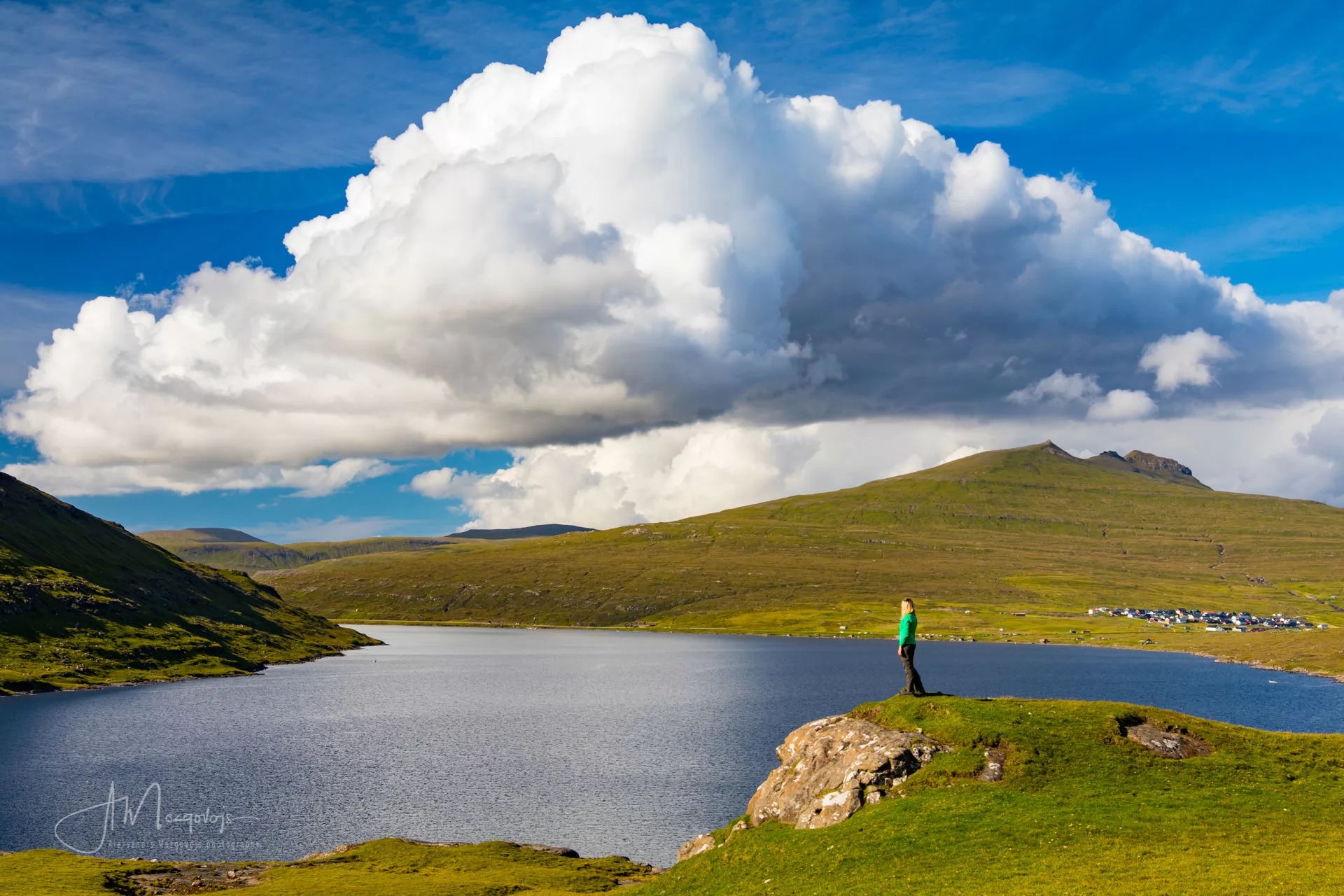Lakes, hills and the ocean is what Faroes is all about