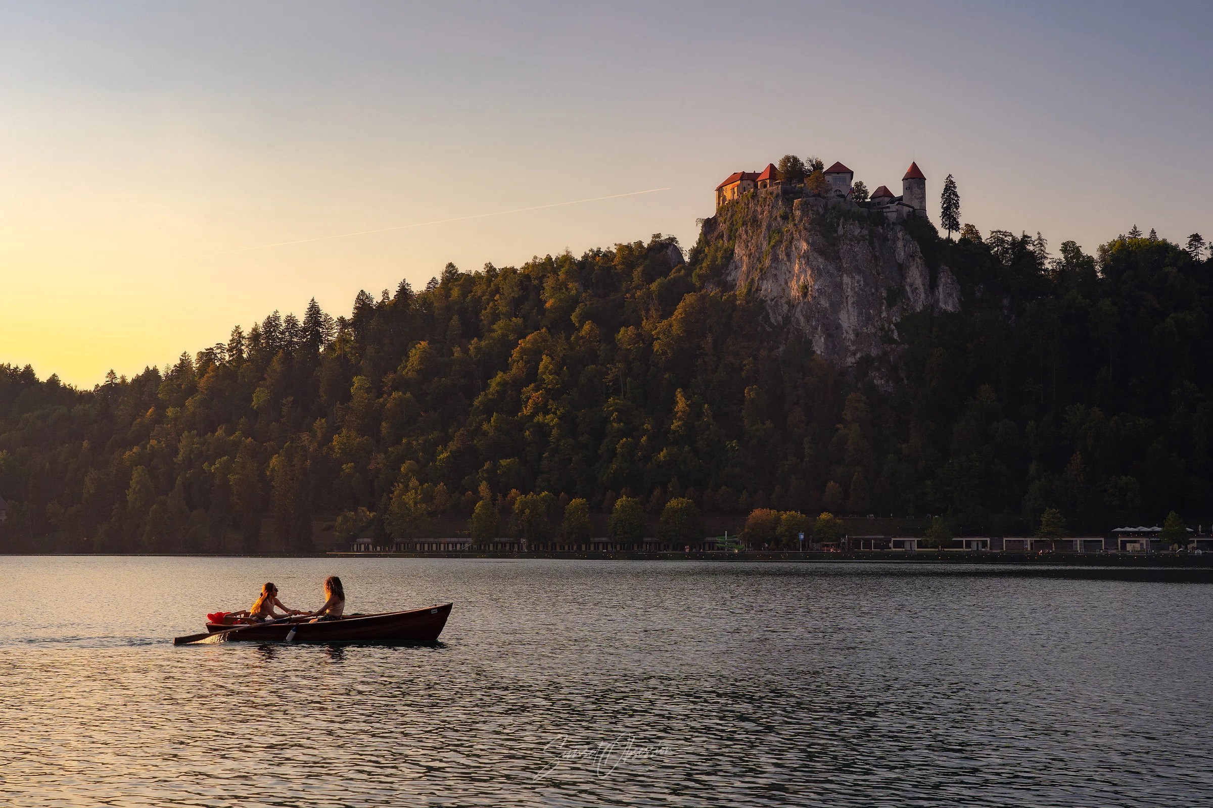 Evening on Lake Bled