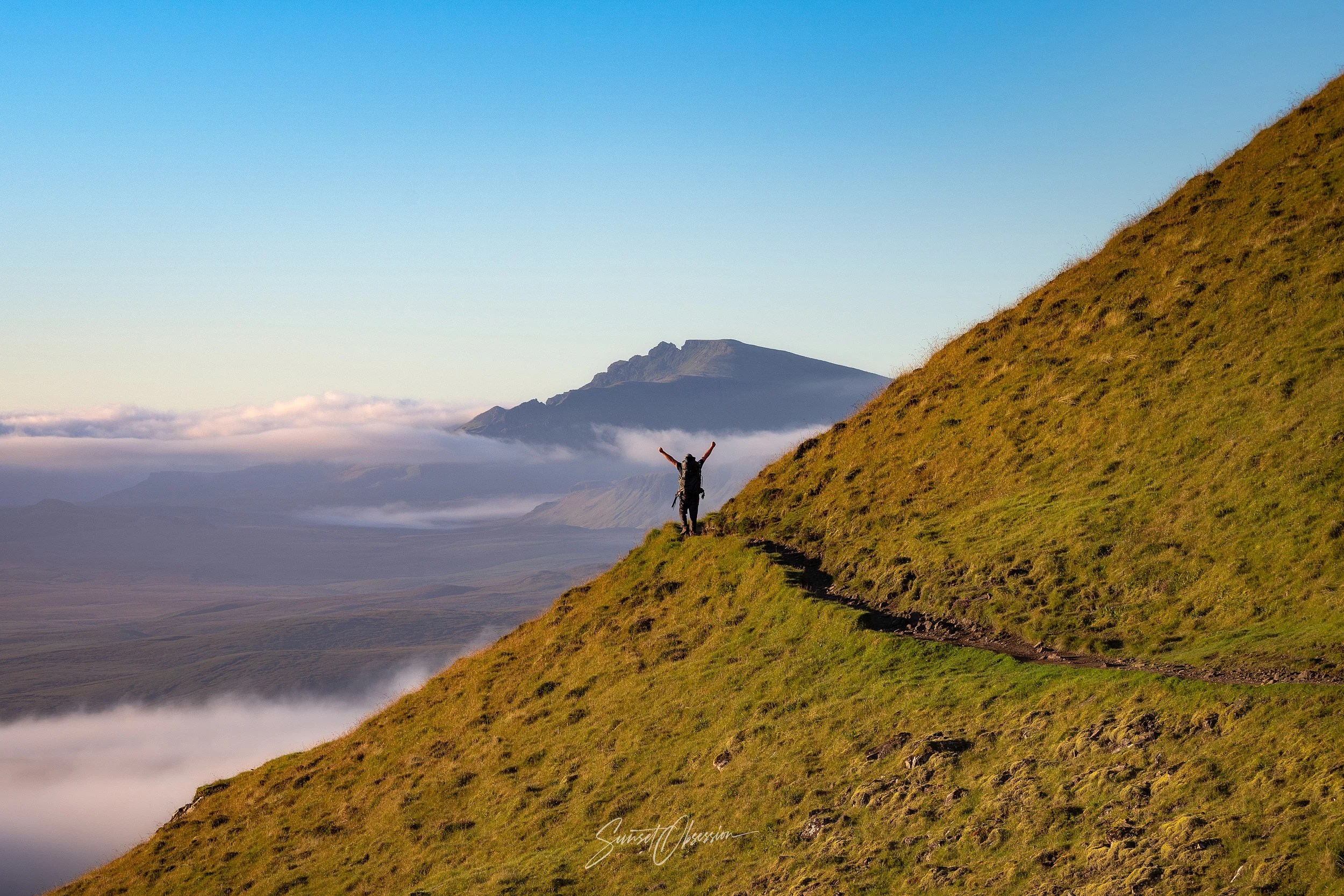 An early morning somewhere in Quiraing