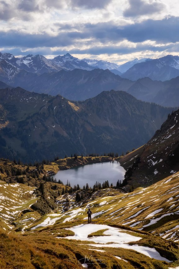 Lake Seealpsee is breathtaking
