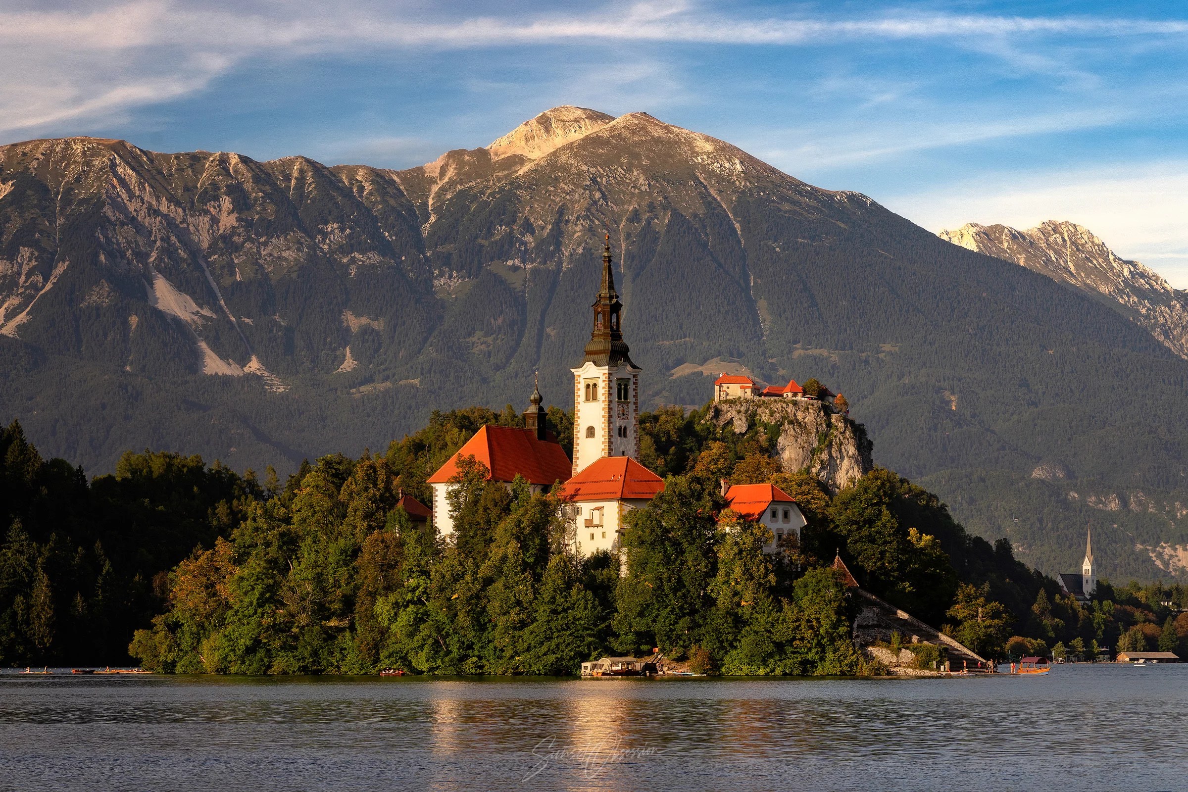 View of Bled Island from the eastern shore