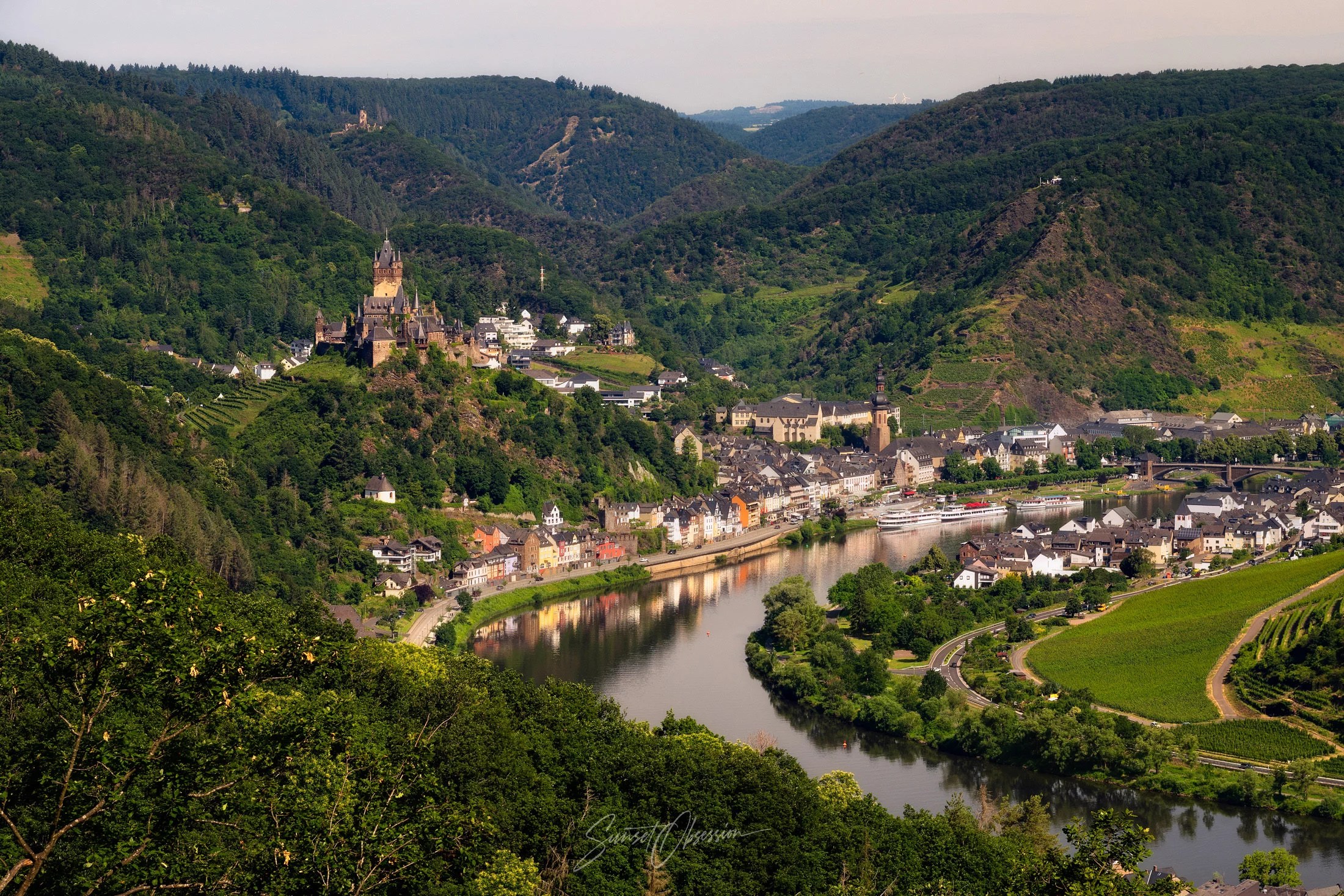 Early morning in Cochem on the Mosel, Germany