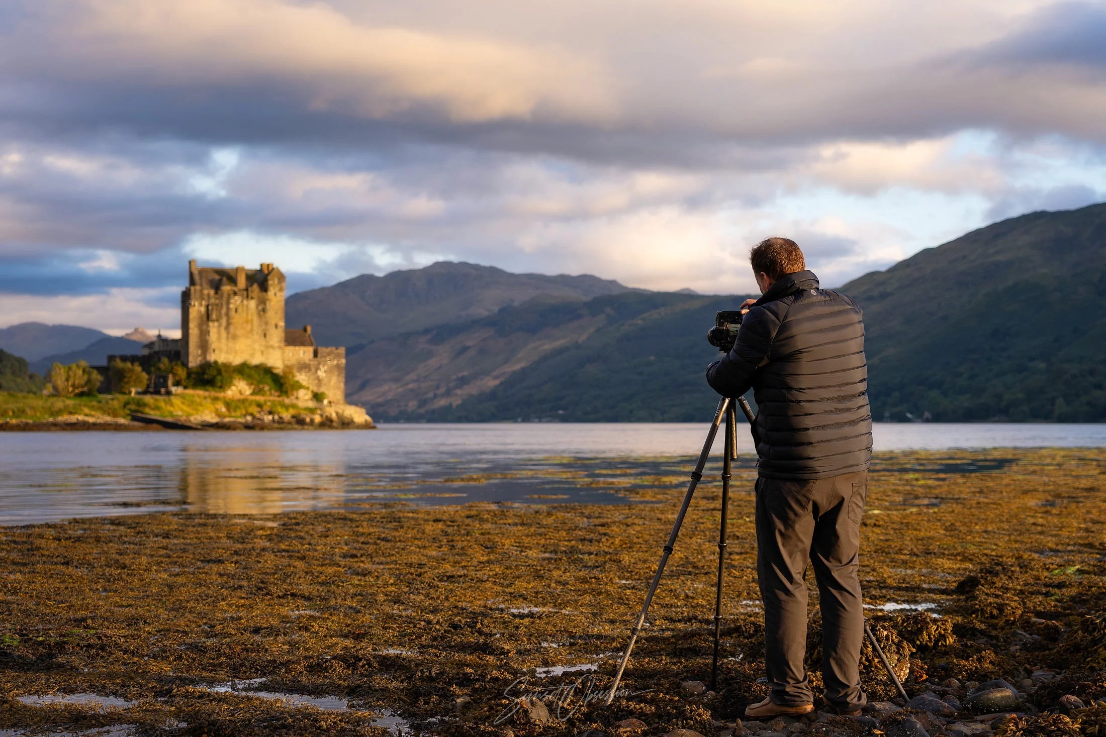 Scotland photography involves numerous medieval castles