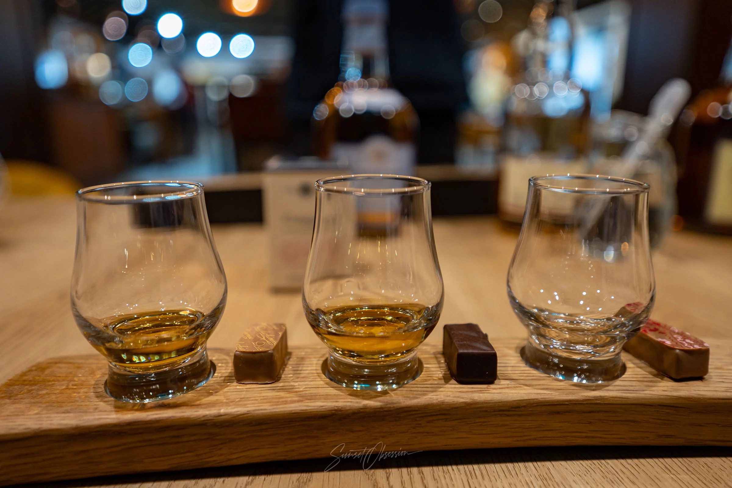 Chocolate makes a perfect pairing to Scotch whiskey