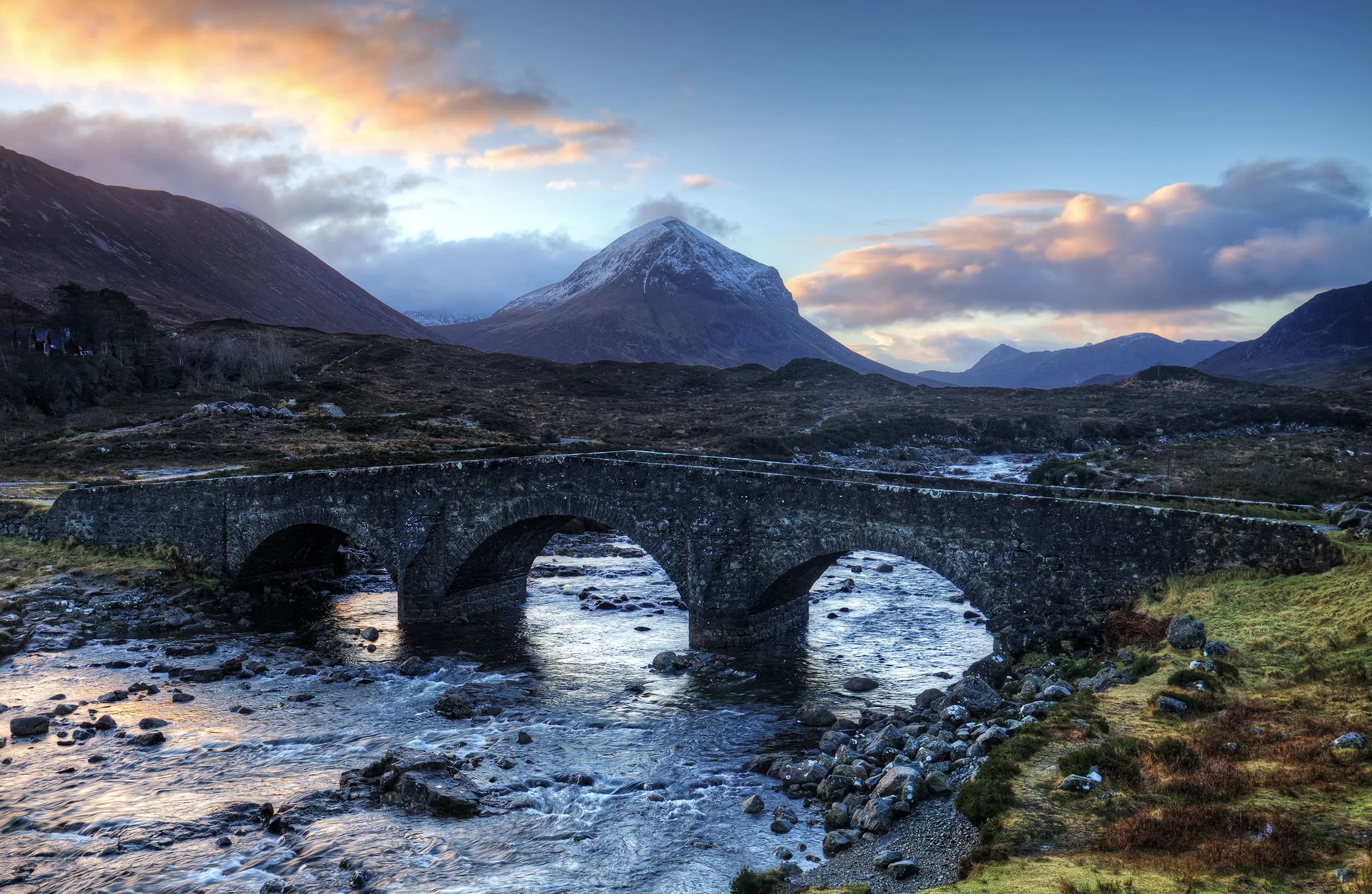 The old bridge of Sligachan