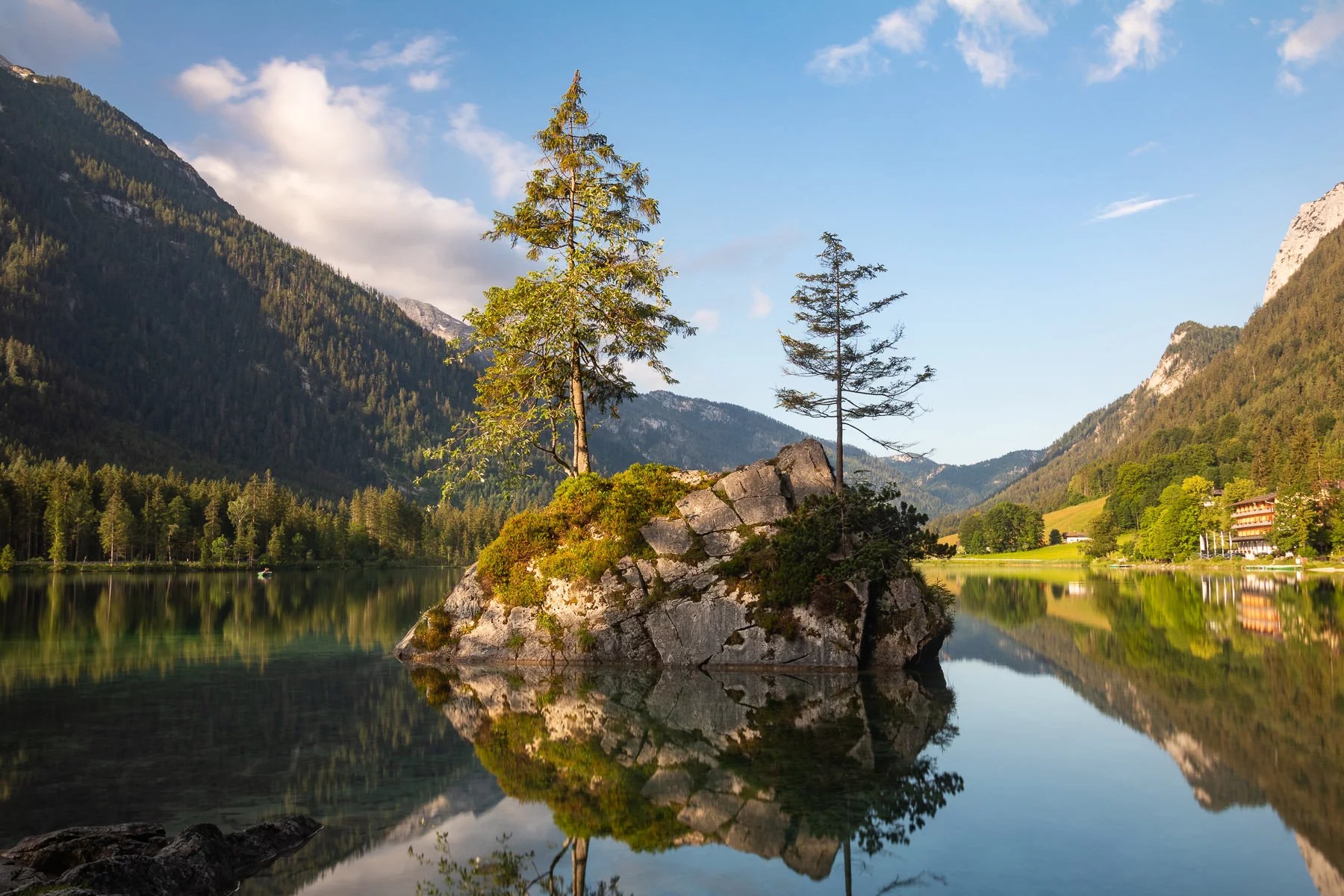 Morning Light on Lake Hintersee