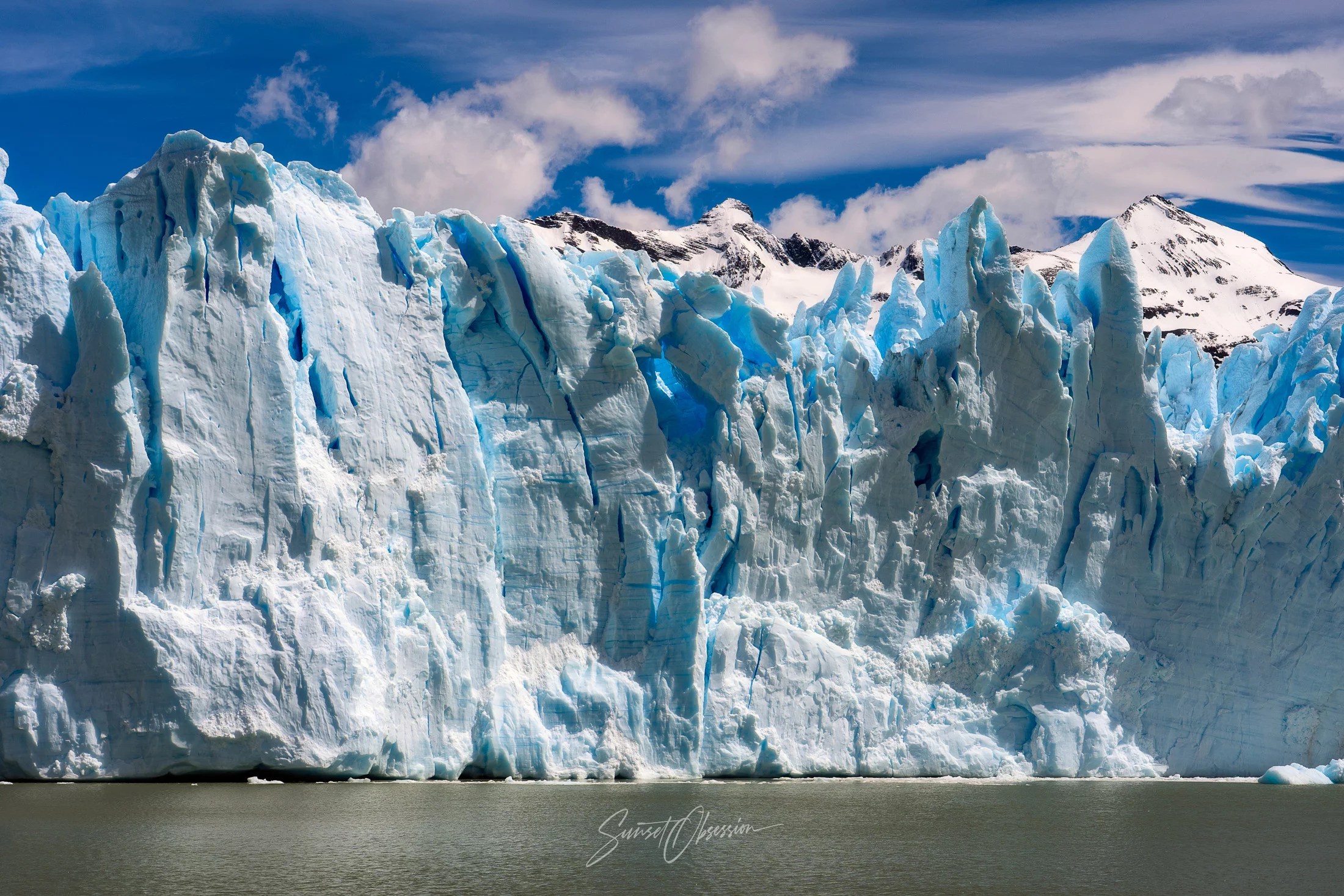 The eye of the glacier, Perito Moreno, Argentinean Patagonia