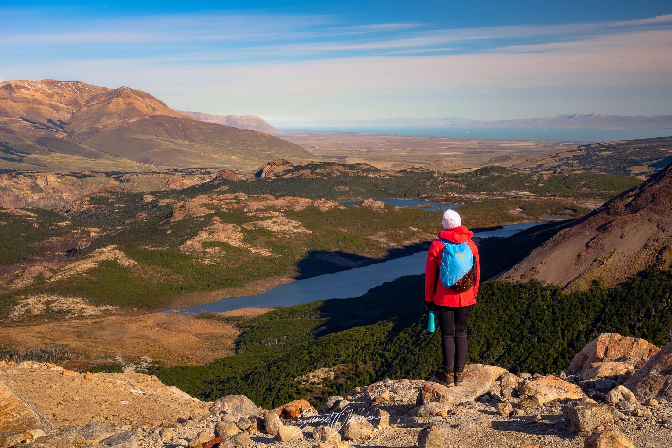 Mountains and lakes of Patagonia