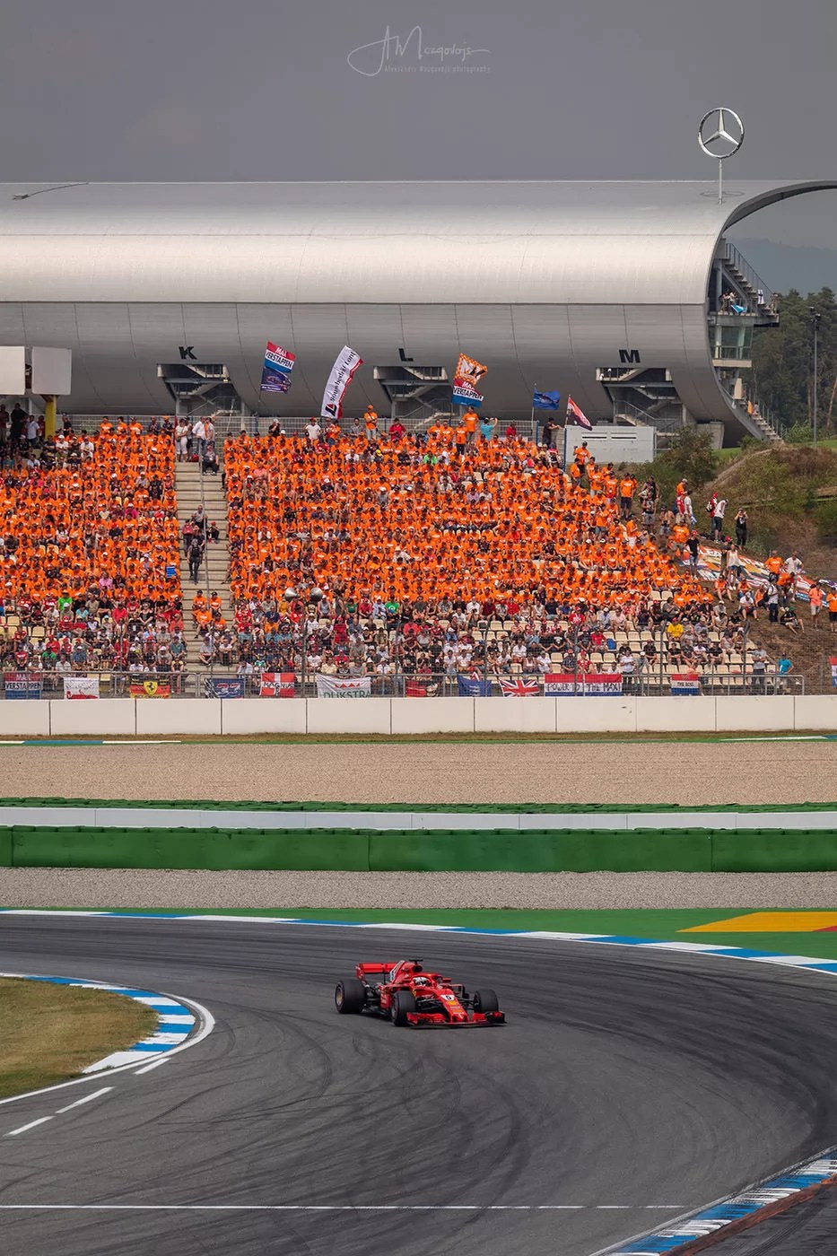 Sebastian Vettel in Ferrari, Formula 1 Grand Prix of Germany, Hockenheimring, 22/07/2018