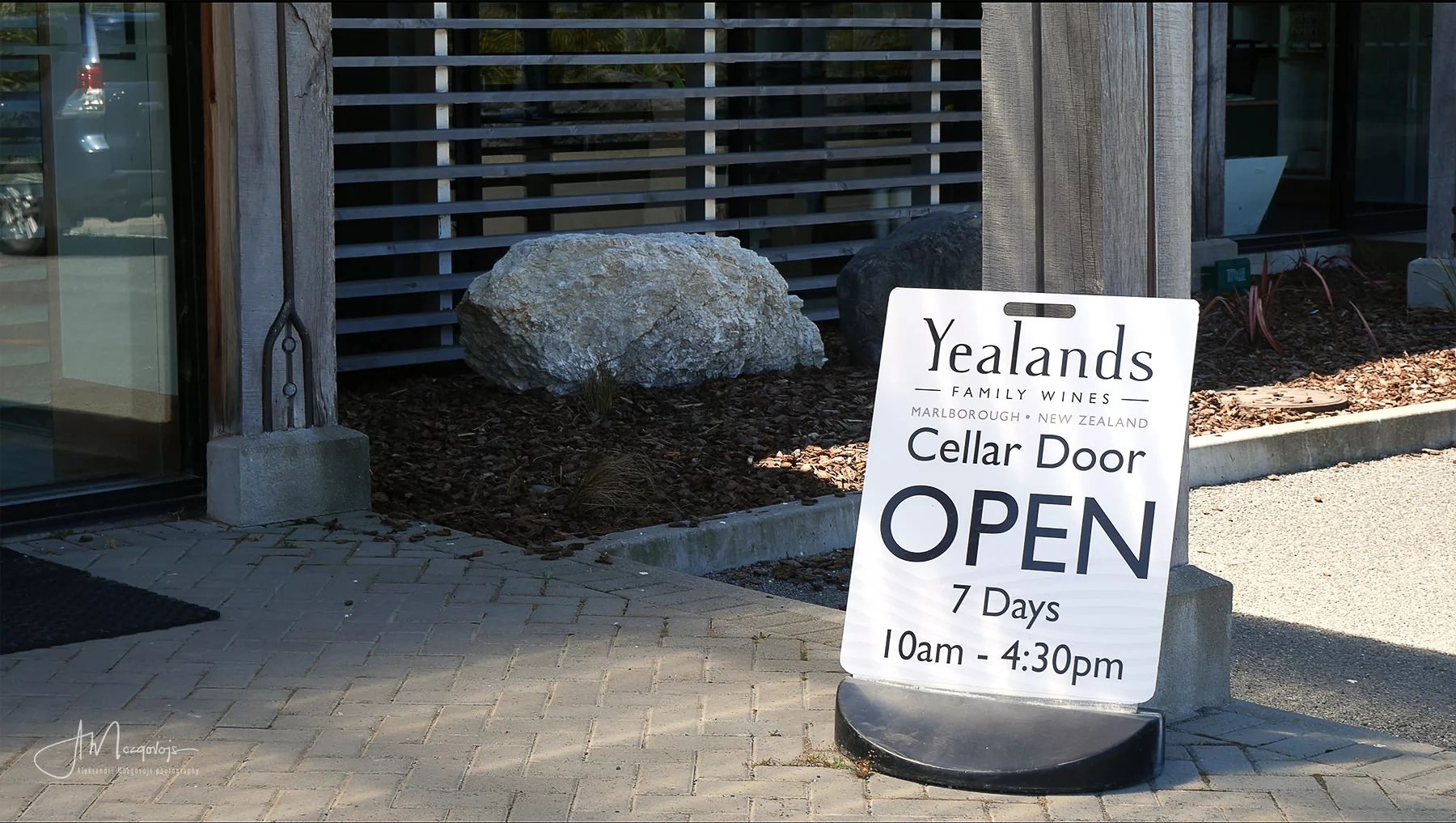 Yealands Estate Winery en route from Kaikoura to Wharariki